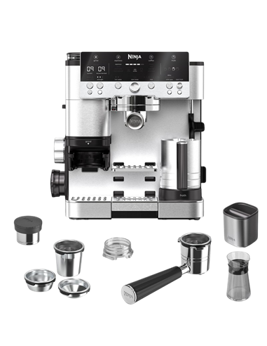 Cafetiera manuala Ninja ES601EU, 1650W, Oțel inoxidabil