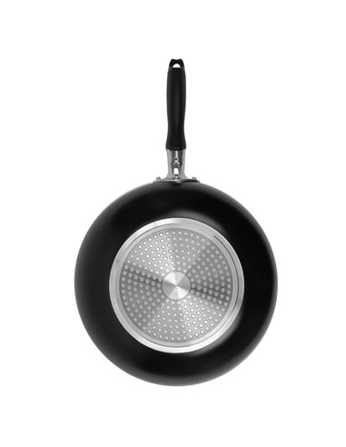 Tigaie RESTO 93602, 28cm, Negru