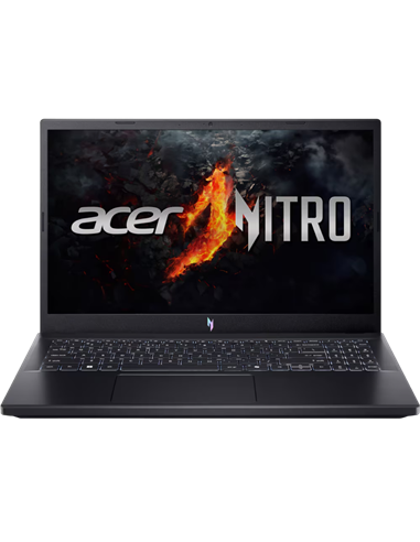 Игровой ноутбук 15,6" Acer Nitro V15 ANV15-41, Obsidian Black, AMD Ryzen 5 6600H, 16Гб/1024Гб, Linux eShell