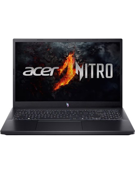 Игровой ноутбук 15,6" Acer Nitro V15 ANV15-41, Obsidian Black, AMD Ryzen 5 6600H, 16Гб/1024Гб, Linux eShell