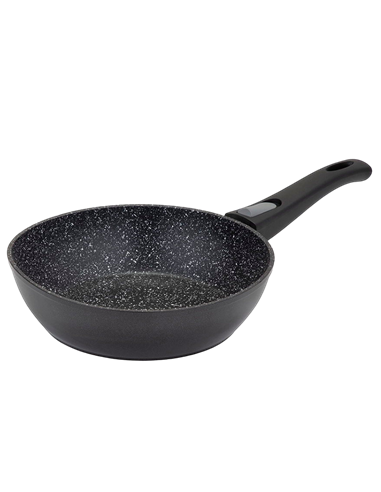Tigaie RESTO 93012, 24cm, Negru