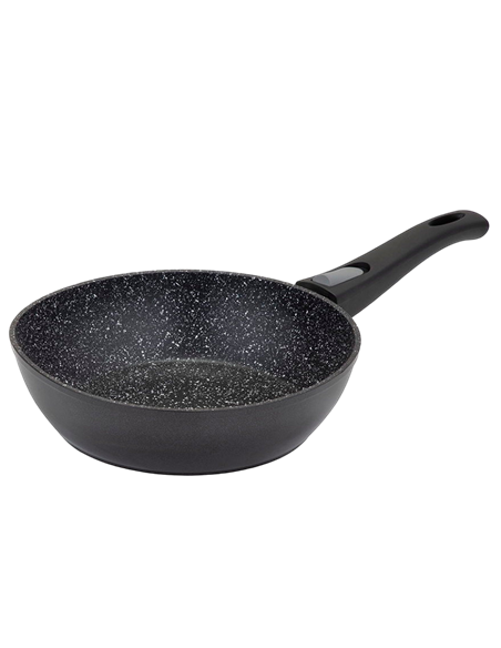 Tigaie RESTO 93012, 24cm, Negru