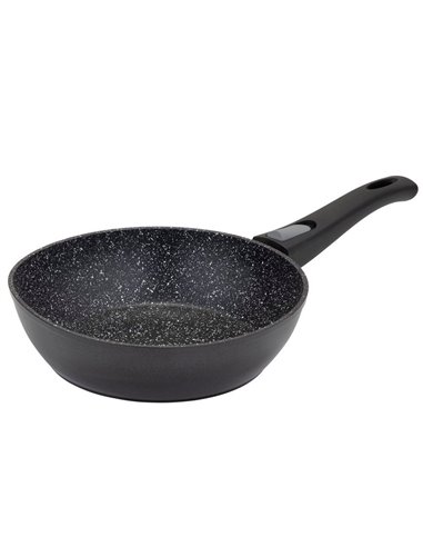 Tigaie RESTO 93012, 24cm, Negru