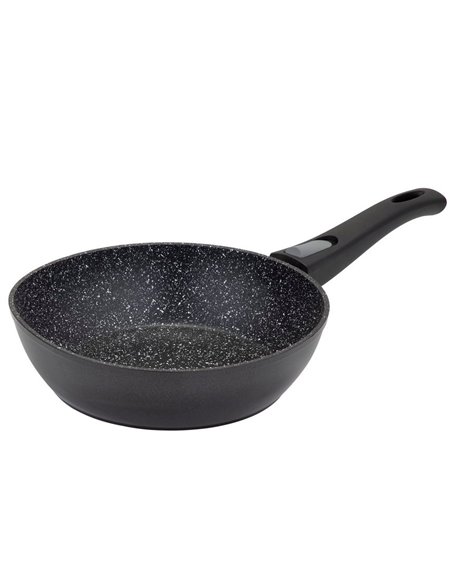 Tigaie RESTO 93012, 24cm, Negru