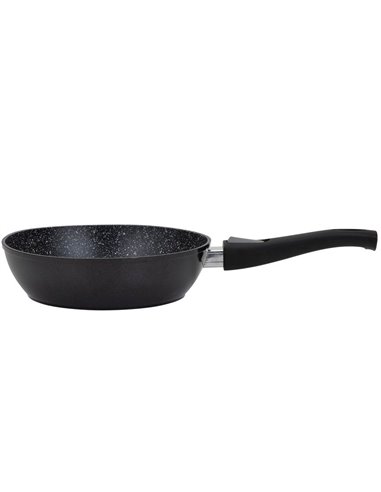 Tigaie RESTO 93012, 24cm, Negru