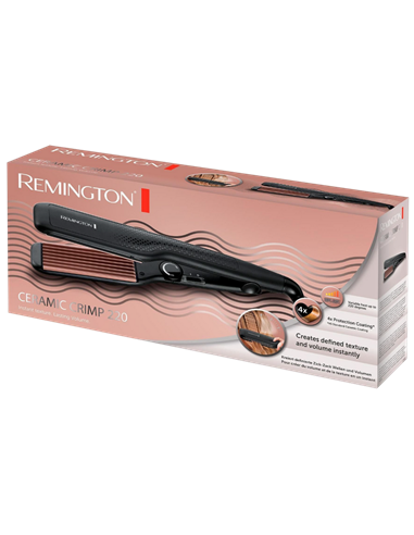 Выпрямитель для волос Remington Ceramic Crimp S3580, Чёрный