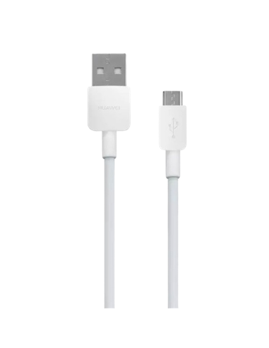 Cablu încărcare și sincronizare Huawei CP70, USB Type-A/micro-USB, 1m, Alb