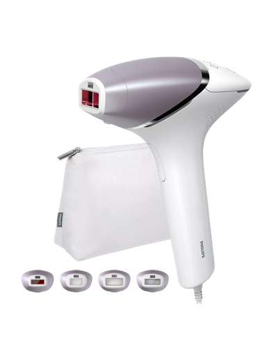 Фотоэпилятор Philips BRI947/00, Фиолетовый | Белый