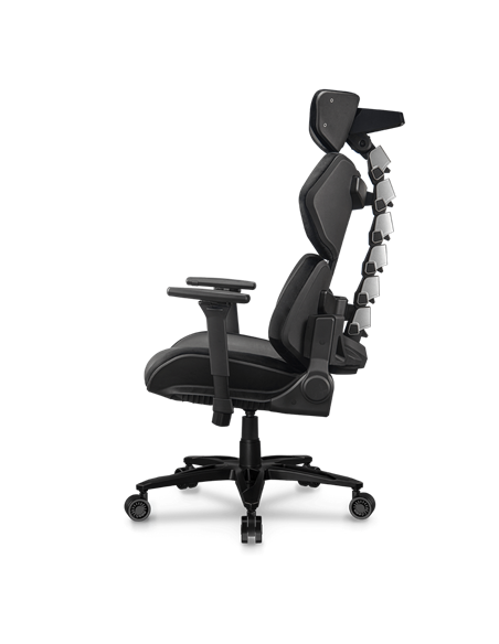 Игровое кресло Cougar Terminator Elite, Искусственная кожа, Чёрный | Серебристый Игровое кресло Cougar Terminator Elite, Искусственная кожа, Чёрный | Серебристый