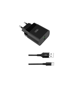 Încărcător XO L63, 15W, Negru