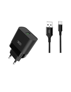 Încărcător XO L63, 15W, Negru 2