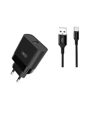 Încărcător XO L63, 15W, Negru
