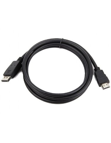 Cablu Video Cablexpert CC-DP-HDMI-3M, DisplayPort (M) - HDMI (M), 3m, Negru