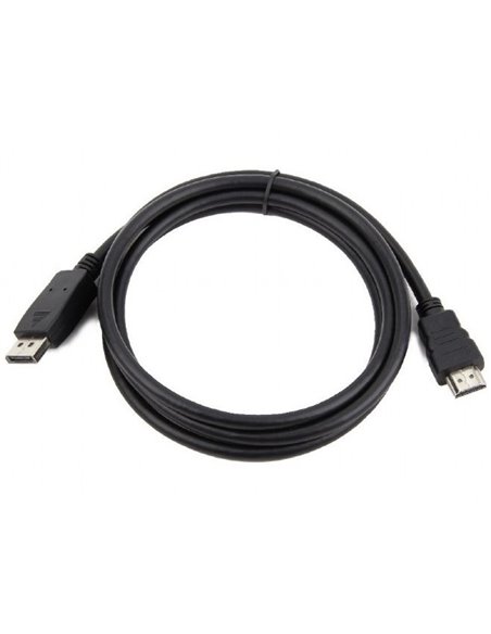 Cablu Video Cablexpert CC-DP-HDMI-3M, DisplayPort (M) - HDMI (M), 3m, Negru