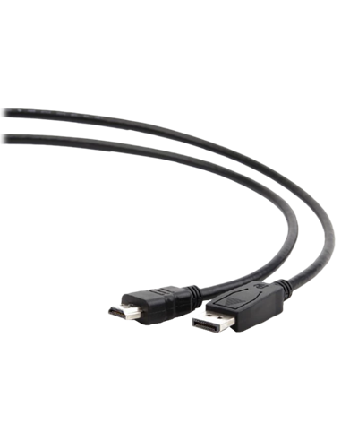 Cablu Video Cablexpert CC-DP-HDMI-3M, DisplayPort (M) - HDMI (M), 3m, Negru
