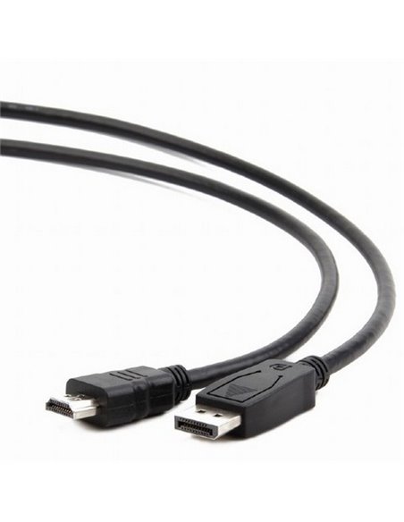 Cablu Video Cablexpert CC-DP-HDMI-3M, DisplayPort (M) - HDMI (M), 3m, Negru