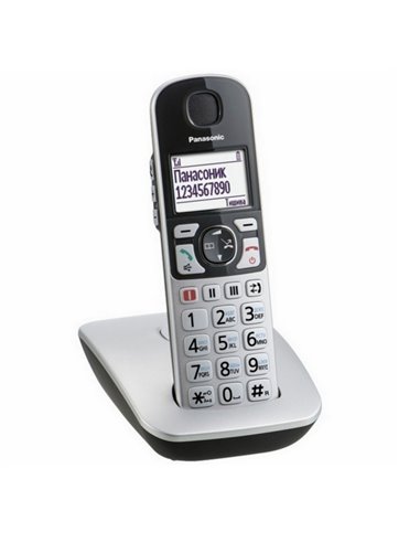 Telefon DECT Panasonic KX-TGE510, Argintiu