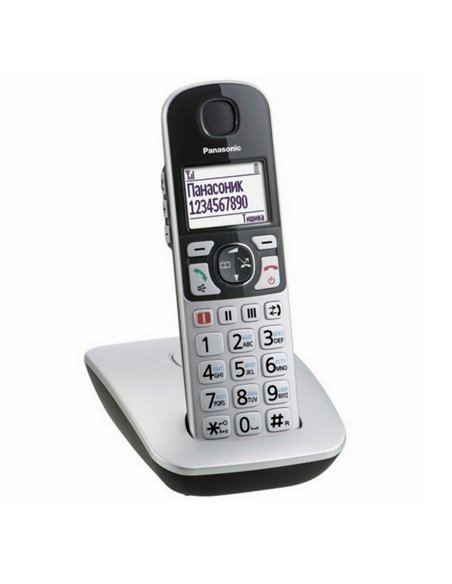 Радиотелефон Panasonic KX-TGE510, Серебристый Радиотелефон Panasonic KX-TGE510, Серебристый