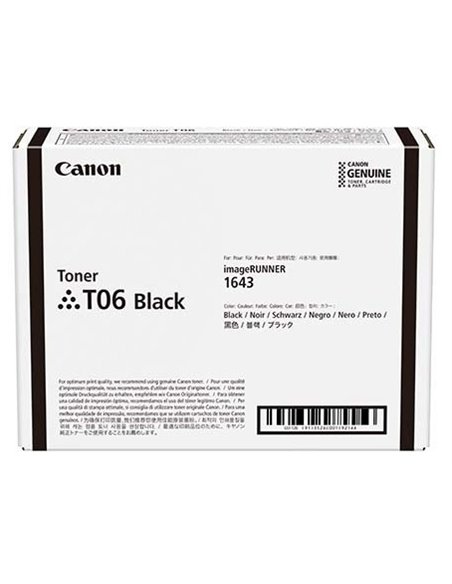 Тонер Canon T06, Черный
