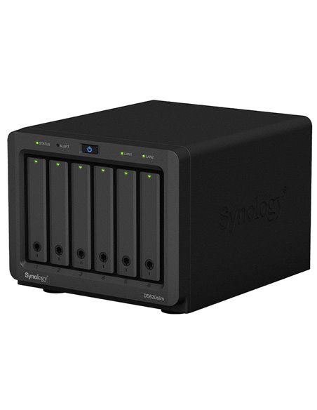 Stocare atașată la rețea SYNOLOGY DS620slim, Negru