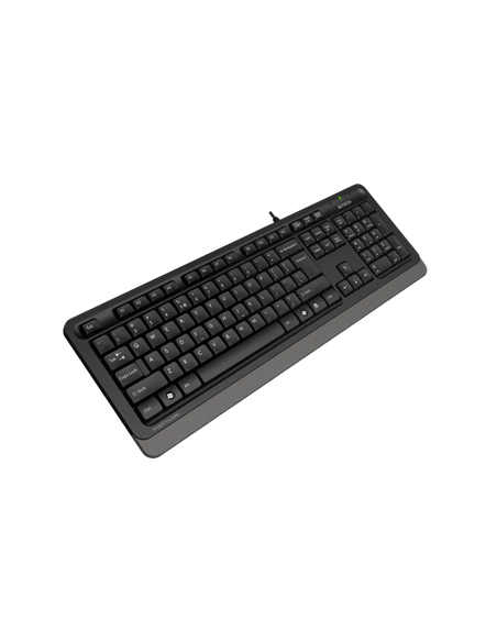 Tastatură A4Tech FK10, Cu fir, Negru/Gri