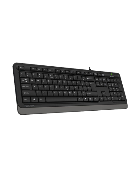 Tastatură A4Tech FK10, Cu fir, Negru/Gri