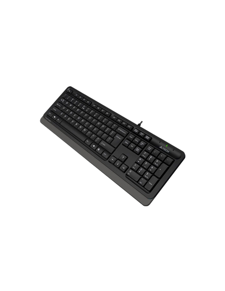 Tastatură A4Tech FK10, Cu fir, Negru/Gri