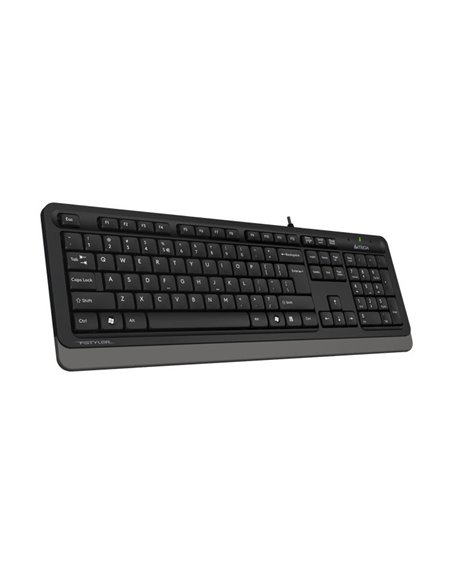 Tastatură A4Tech FK10, Cu fir, Negru/Gri