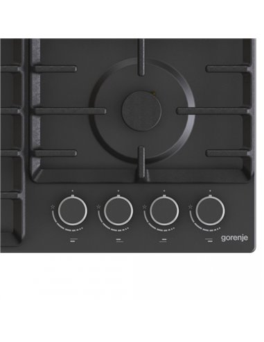 Газовая варочная панель Gorenje GW 642 AB, Чёрный