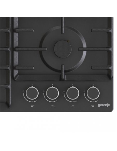 Газовая варочная панель Gorenje GW 642 AB, Чёрный