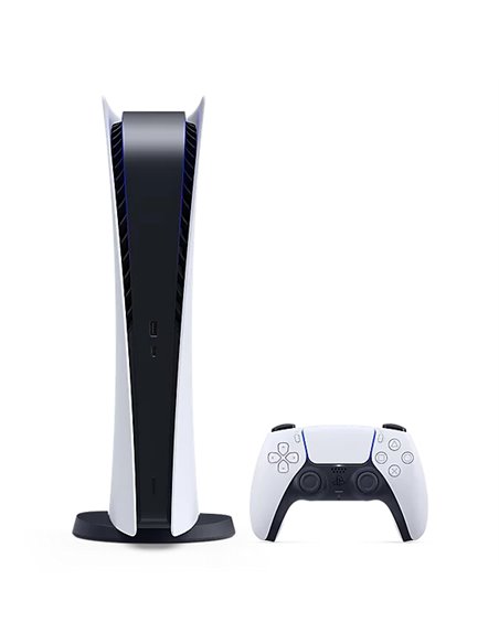 Consolă de jocuri SONY PlayStation 5 Digital Edition, Alb, 