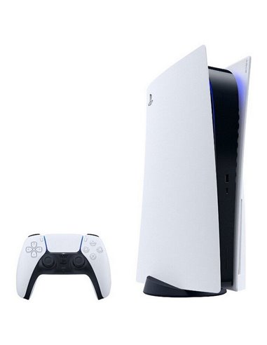 Consolă de jocuri SONY PlayStation 5 Digital Edition, Alb, 