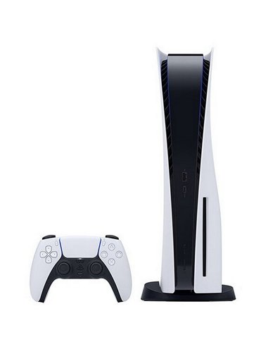 Consolă de jocuri SONY PlayStation 5 Digital Edition, Alb, 