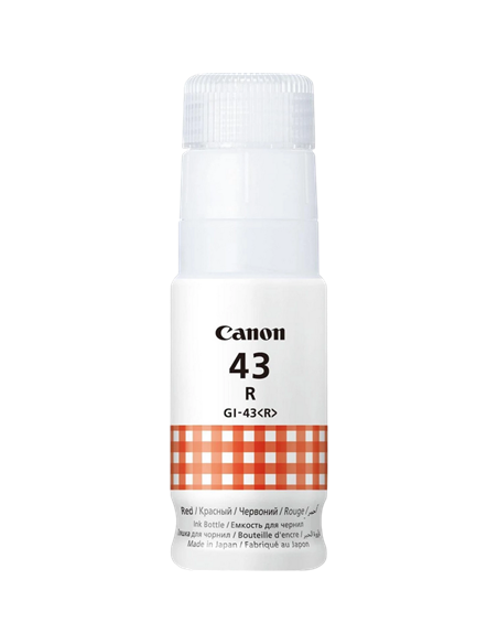 Контейнер с чернилами Canon GI-43, 60мл, Красный