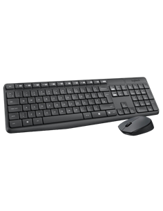 Set Tastatură + Mouse Logitech MK235, Fără fir, Gri 2