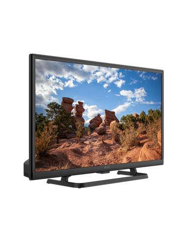 24" LED SMART Телевизор KIVI 24H710QB, 1366x768 HD, Google TV, Чёрный