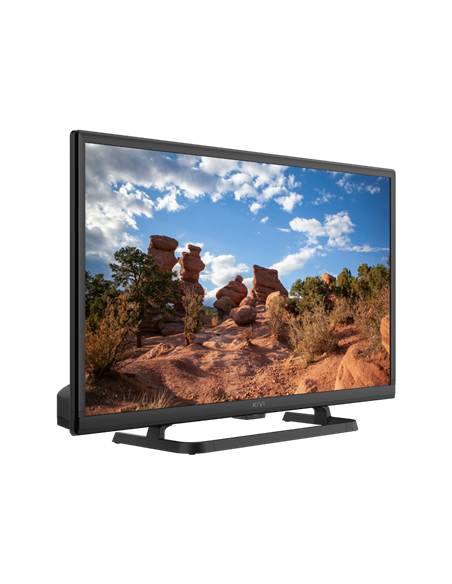 24" LED SMART Телевизор KIVI 24H710QB, 1366x768 HD, Google TV, Чёрный
