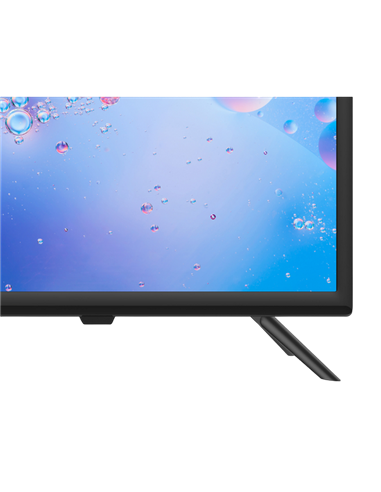 24" LED SMART Телевизор KIVI 24H710QB, 1366x768 HD, Google TV, Чёрный