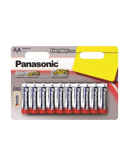 Baterii Panasonic LR6REE, AA, 10buc.