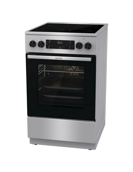 Электрическая плита Gorenje GECS5C70XA, Нержавеющая сталь