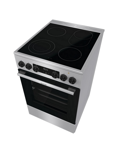 Plită electrică Gorenje GECS5C70XA, Oțel inoxidabil