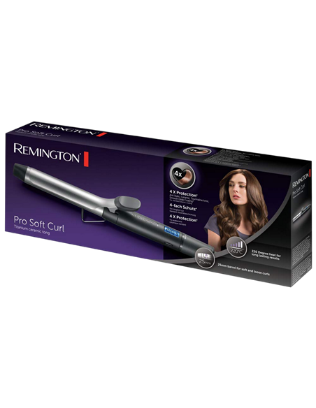 Ondulator de păr Remington CI6525, Negru