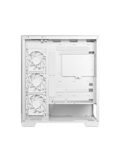 Carcasă PC Deepcool CG580 4F V2, Midi-Tower, Fără PSU, Alb