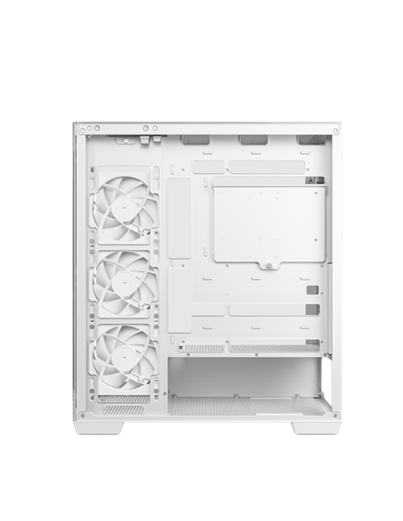 Carcasă PC Deepcool CG580 4F V2, Midi-Tower, Fără PSU, Alb