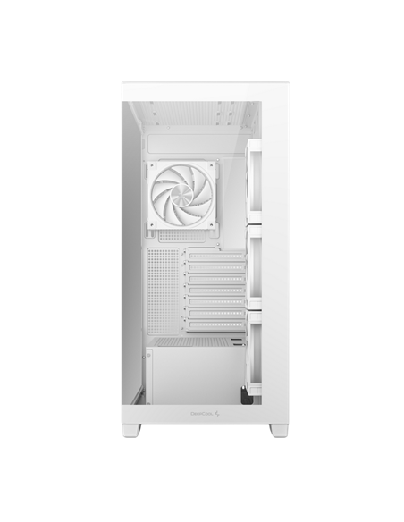 Компьютерный корпус Deepcool CG580 4F V2, Midi-Tower, Без блока питания, Белый