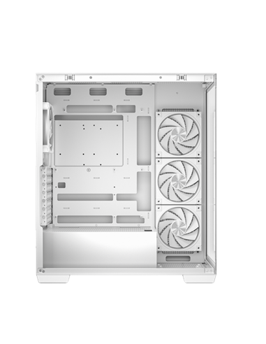 Carcasă PC Deepcool CG580 4F V2, Midi-Tower, Fără PSU, Alb