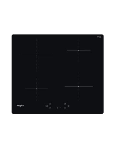 Plită cu inducție Whirlpool WS Q4860 NE, Negru