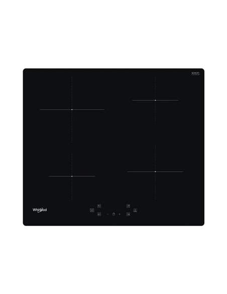 Plită cu inducție Whirlpool WS Q4860 NE, Negru