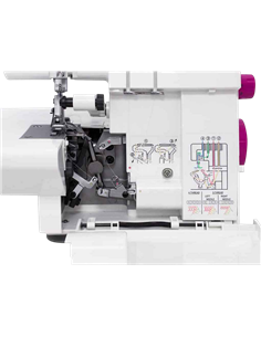Overlock Singer T80D, Alb 2