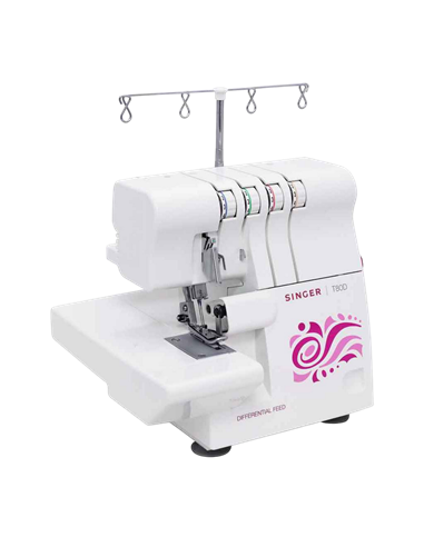 Overlock Singer T80D, Alb